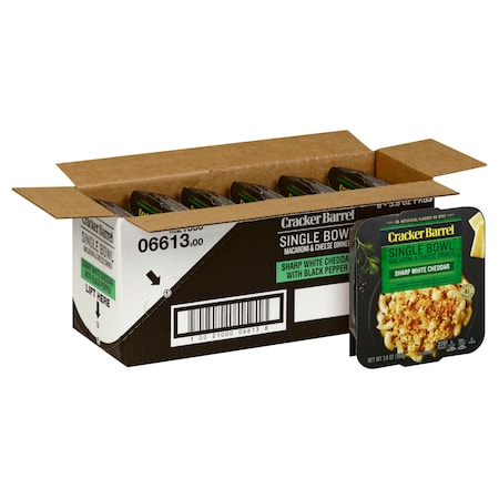 Cracker Barrel Liquid Dinner White Cheddar 3.8 oz., PK6 10021000066138